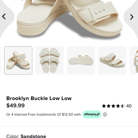 CROCS Brooklyn Buckle Low Low - Picture 5 of 5